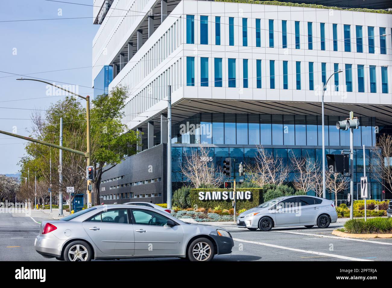Samsung of America Hauptsitz in San Jose Kalifornien Stockfoto