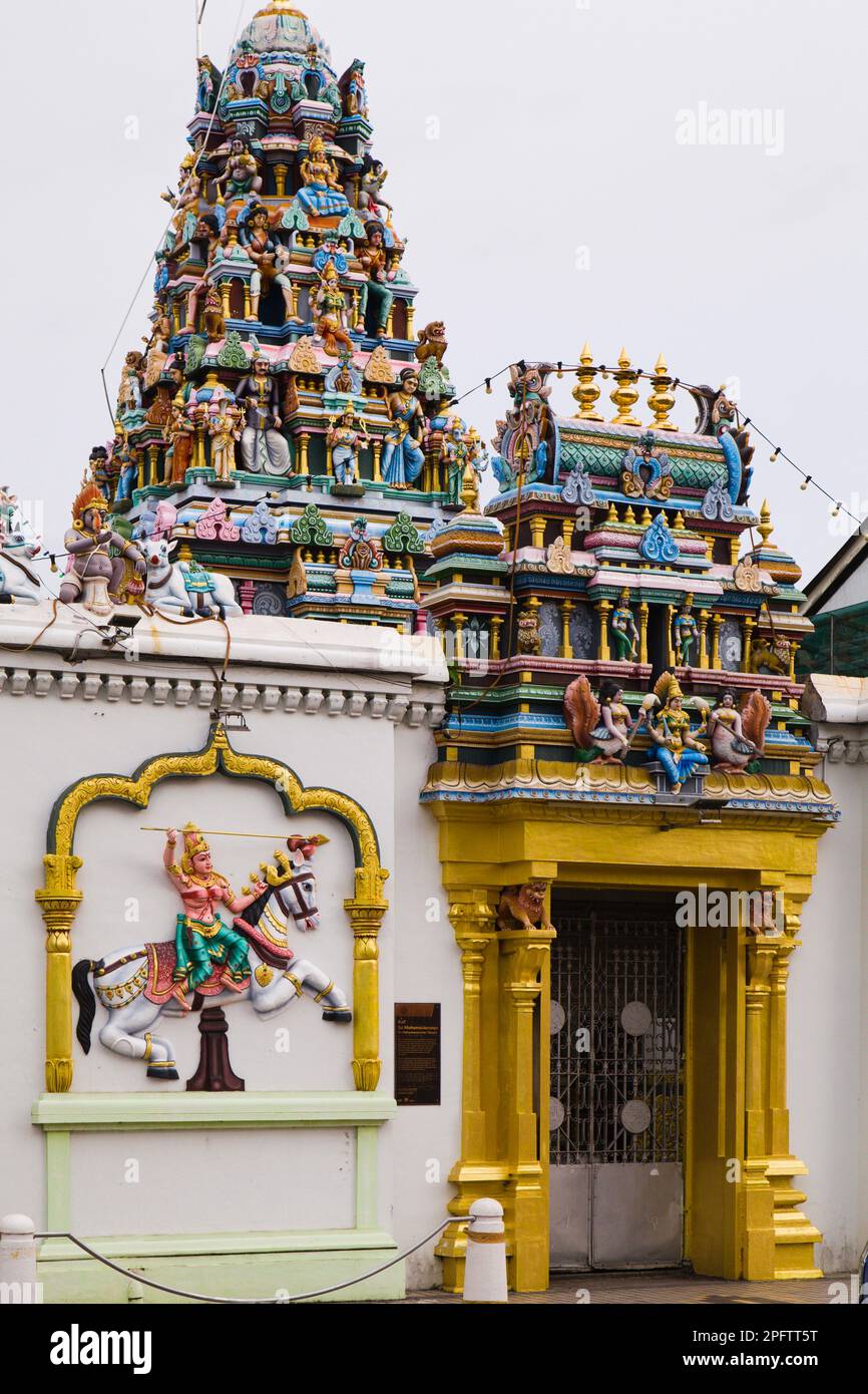 Malaysia, Penang, Georgetown, Sri Mariamman, hindu-Tempel, Stockfoto