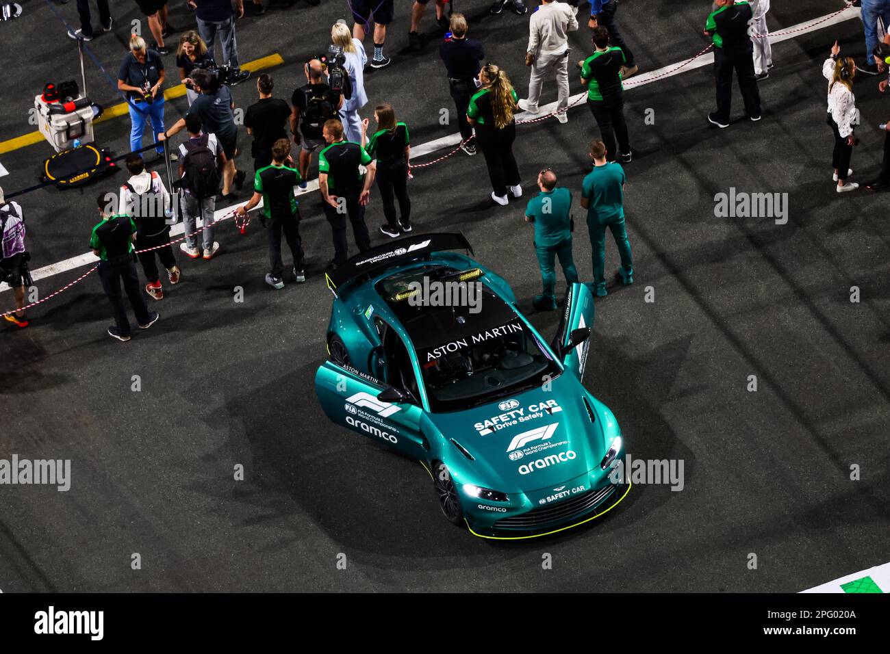 FIA Aston Martin F1 Safety Car während des Formel 1 STC SaudiArabian