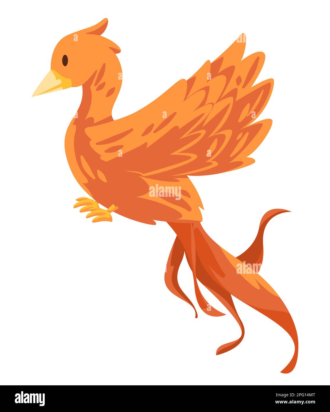 Ein mythologisches Vogel-Tier aus china Stock Vektor