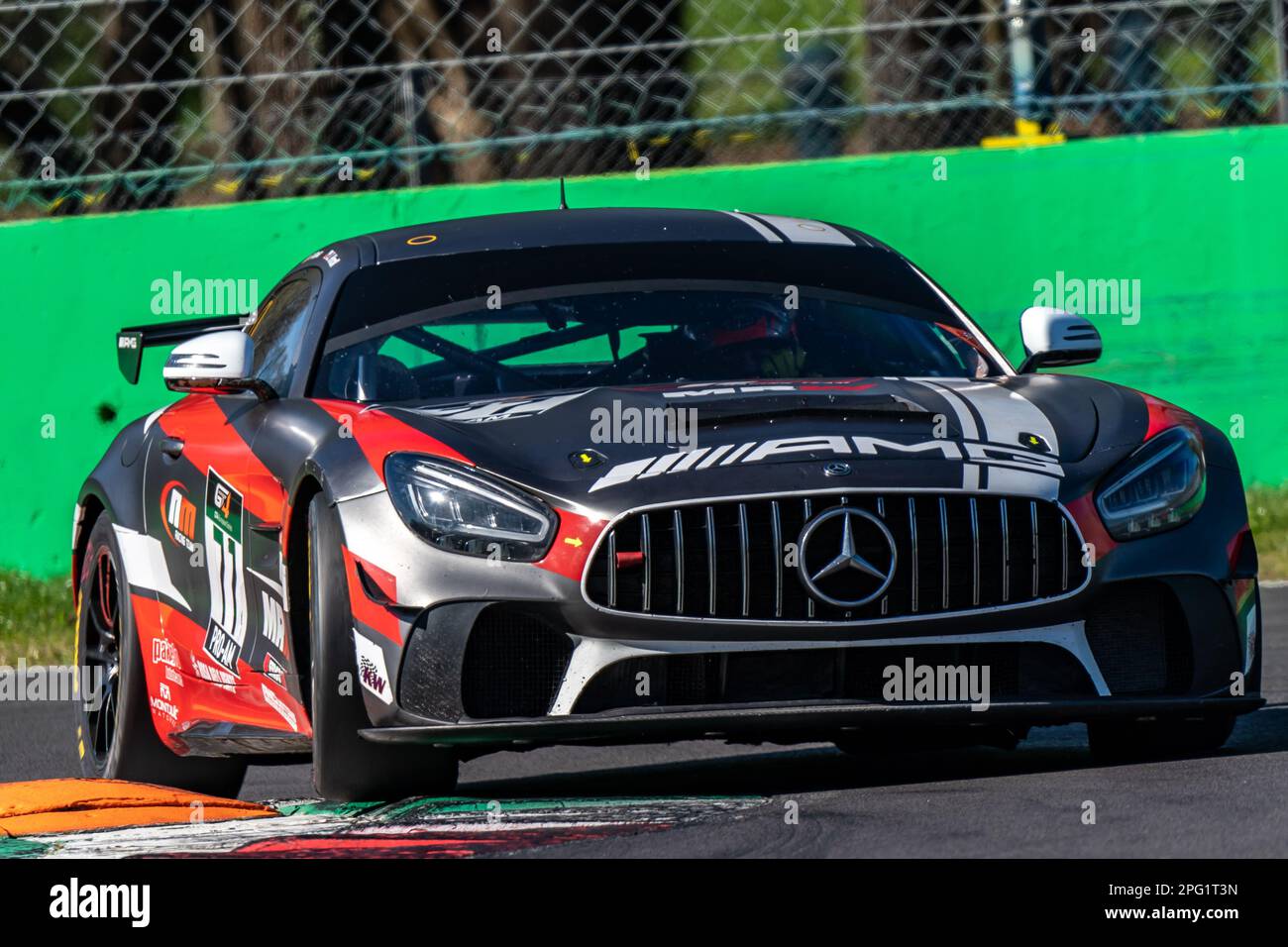 Nr. 77 Mercedes-AMG GT4, NM Racing Team, GT4 europäische Serie Stockfoto
