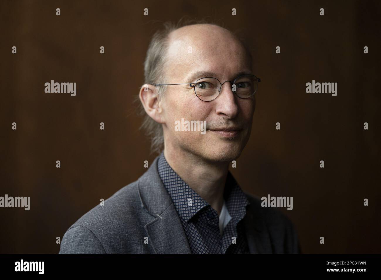 DEN HAAG - Porträt des Forschers Detlef van Vuuren (PBL Netherlands Environmental Assessment Agency und Utrecht University). ANP RAMON VAN FLYMEN niederlande raus - belgien raus Stockfoto