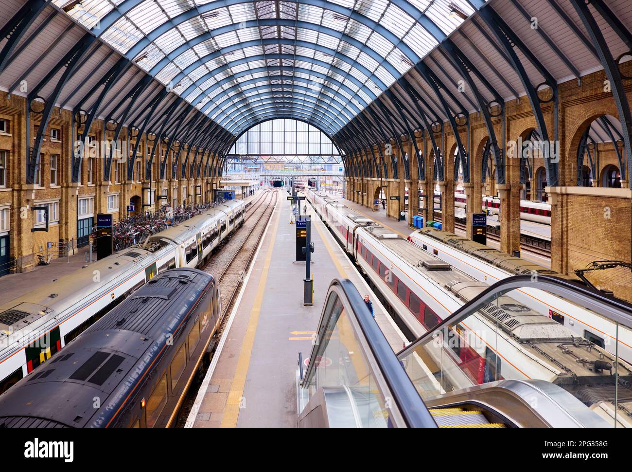 Kings Cross Station - London Stockfoto