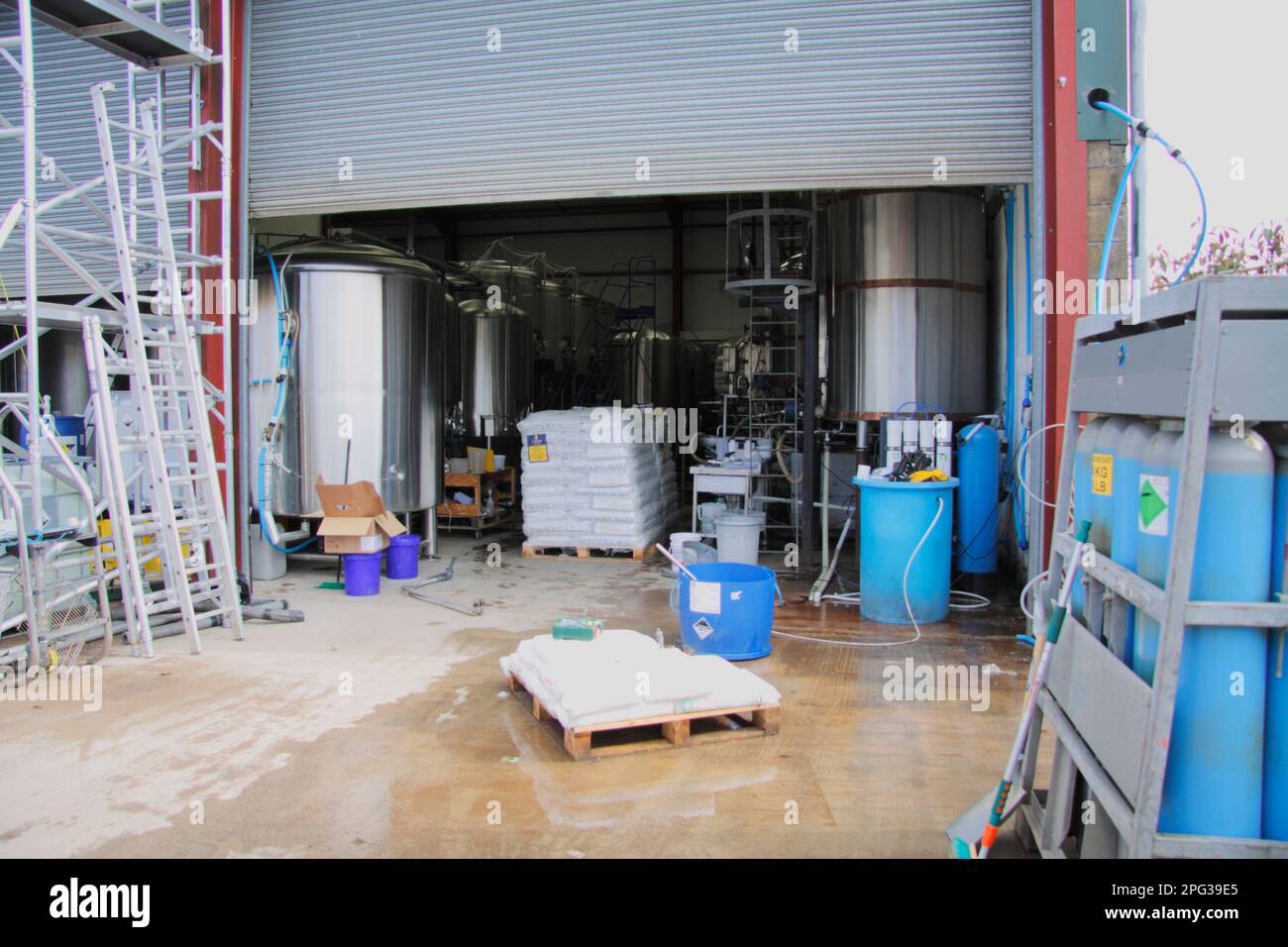 Hawkstone Brewery Bourton on the Water Gloucestershire England uk. Stockfoto