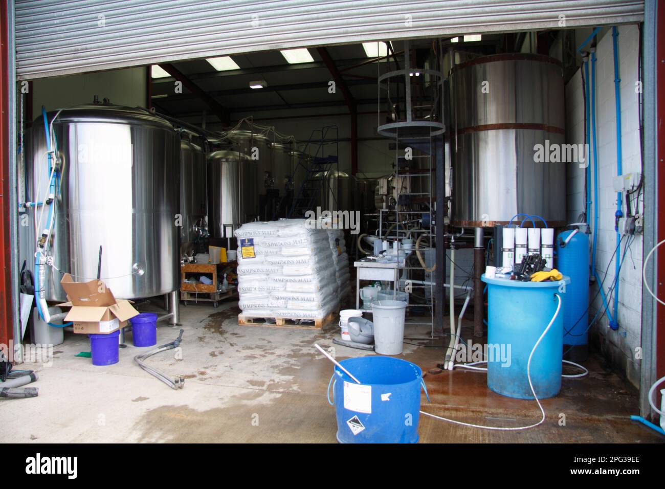 Hawkstone Brewery Bourton on the Water Gloucestershire England uk. Stockfoto