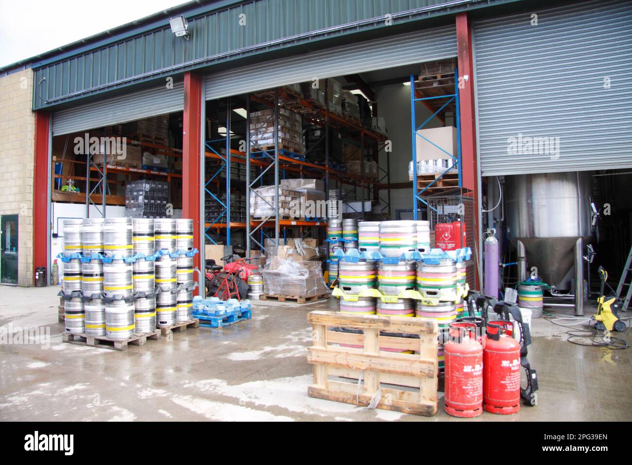 Hawkstone Brewery Bourton on the Water Gloucestershire England uk. Stockfoto