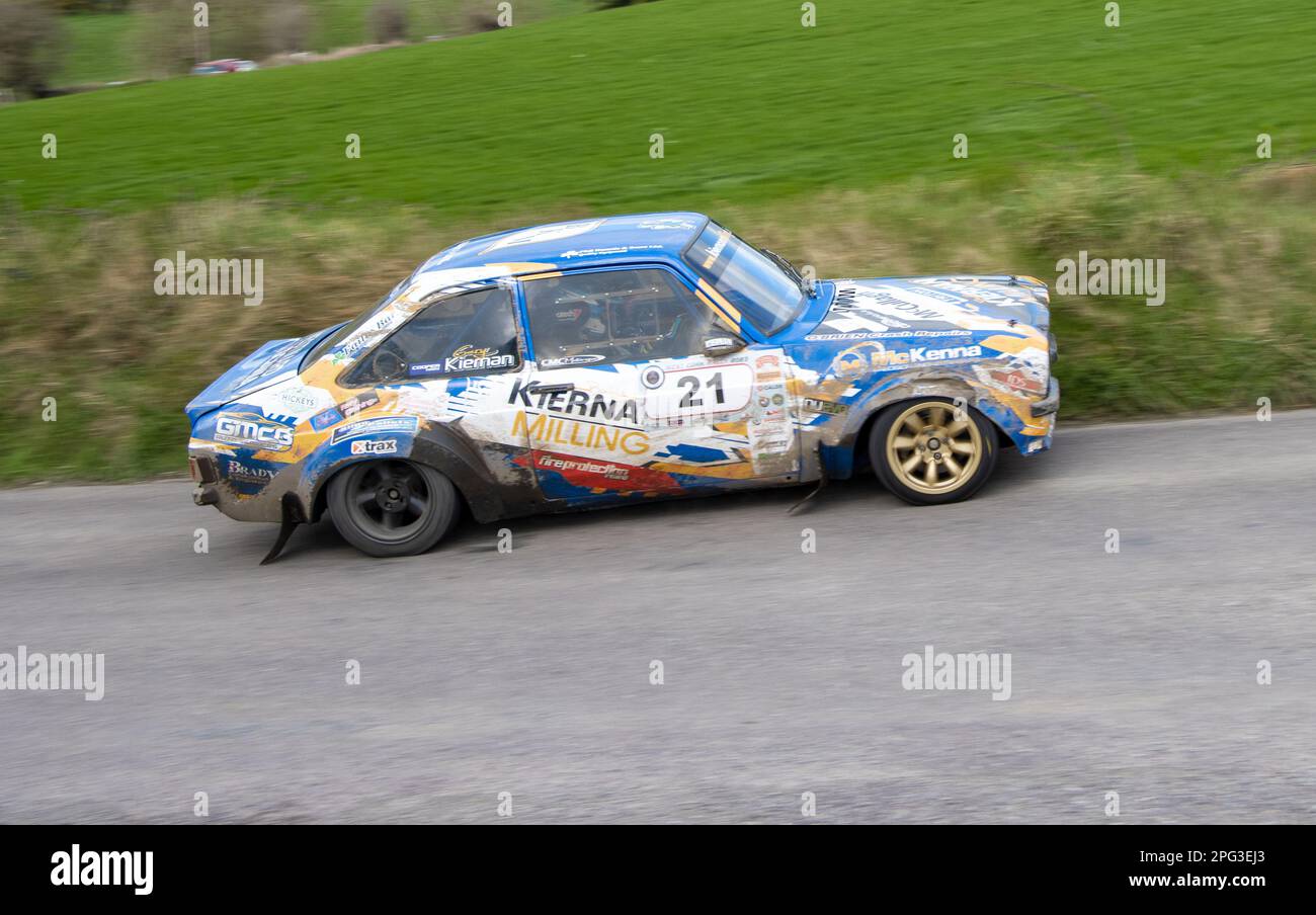 West Cork Rally, Clonakilty, März 2023 Stockfoto