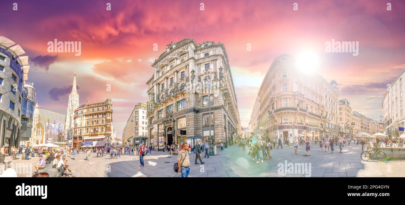 St. Stephansdom, Wien, Österreich Stockfoto
