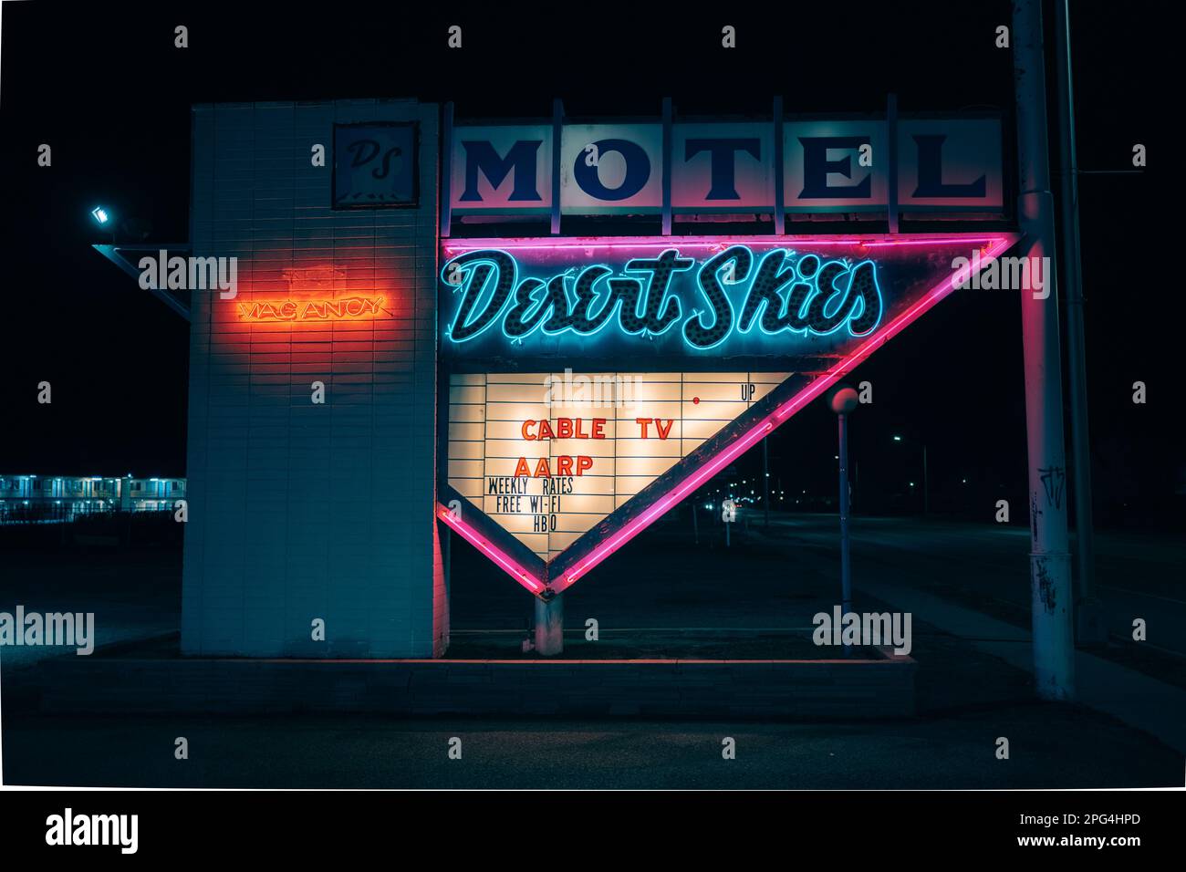 Motel In Der Nähe Meines Standortes Vintage motel der route 66 -Fotos und -Bildmaterial in hoher Auflösung