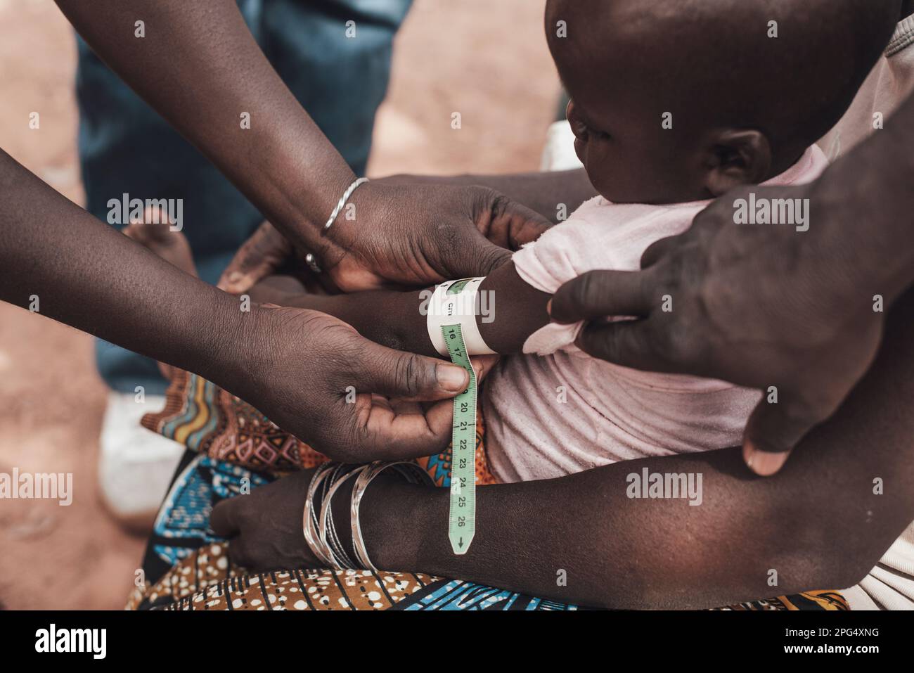 Ouagadougou, Burkina Faso. Medizin und Gemeindegesundheit Stockfoto