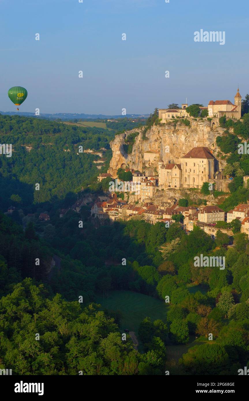 Rocamadour, Region Midi-Pyrenäen, Departement Lot, Frankreich Stockfoto