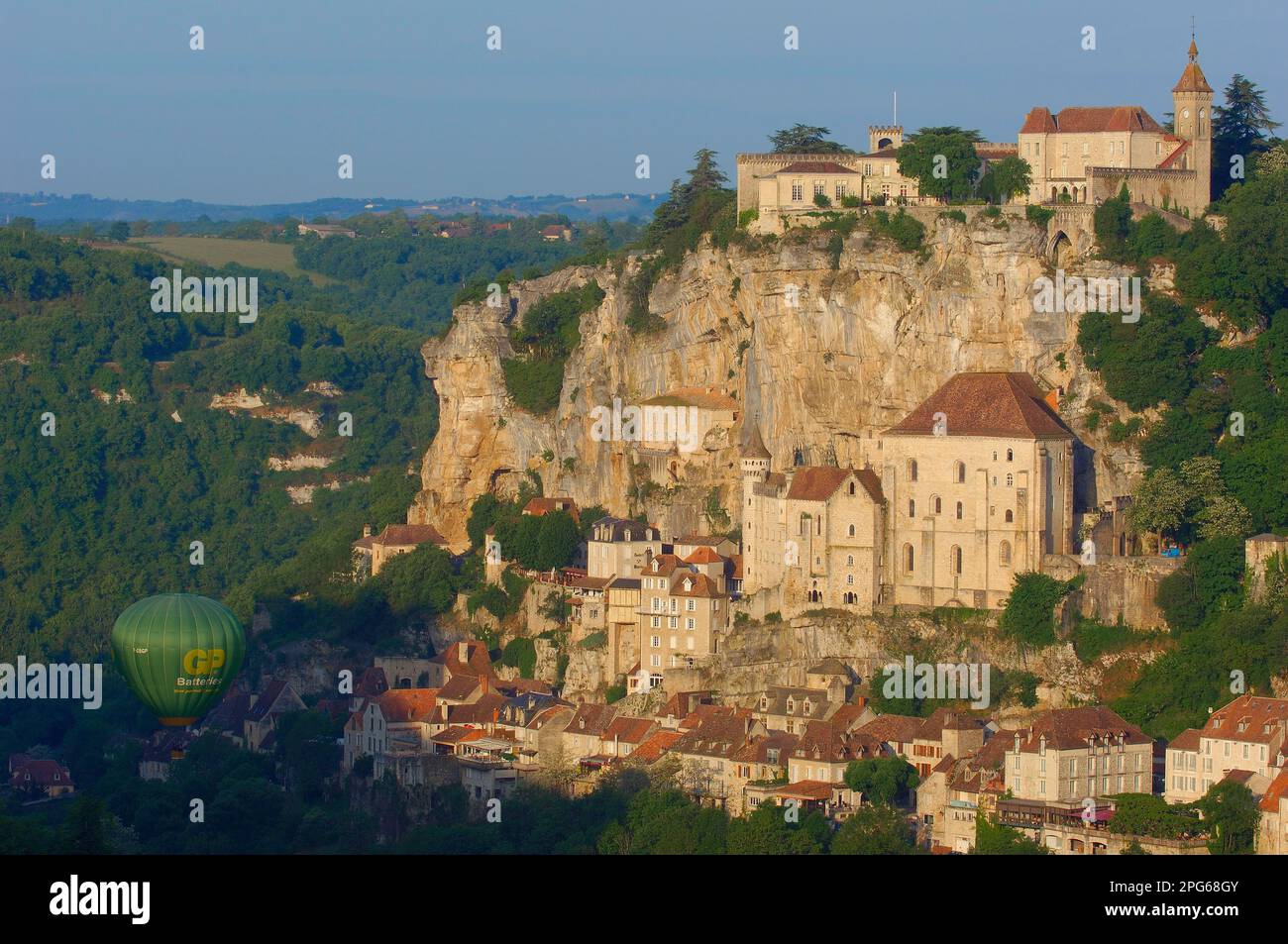 Rocamadour, Region Midi-Pyrenäen, Departement Lot, Frankreich Stockfoto