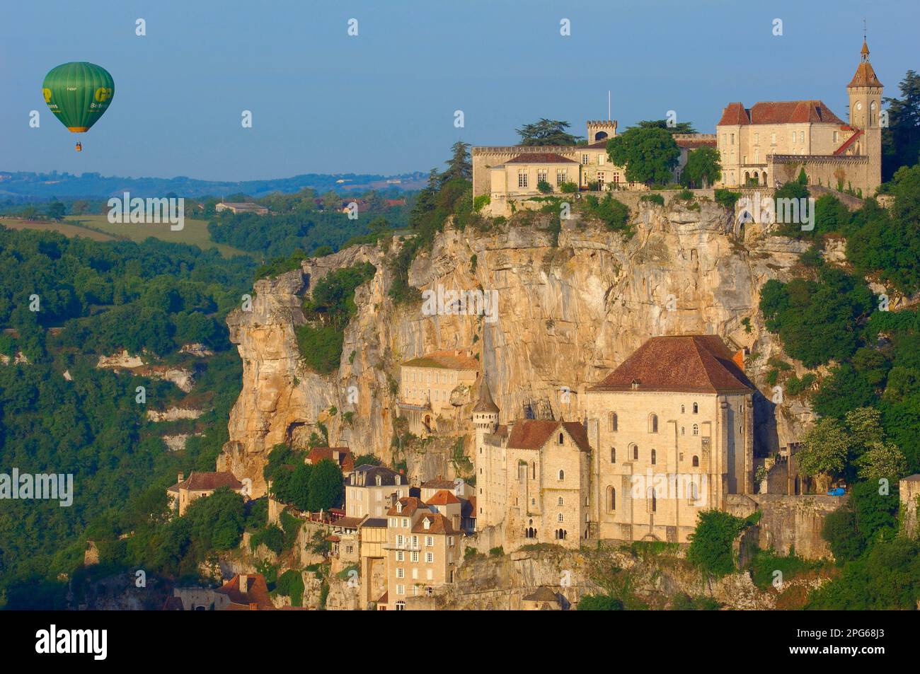 Rocamadour, Region Midi-Pyrenäen, Departement Lot, Frankreich Stockfoto
