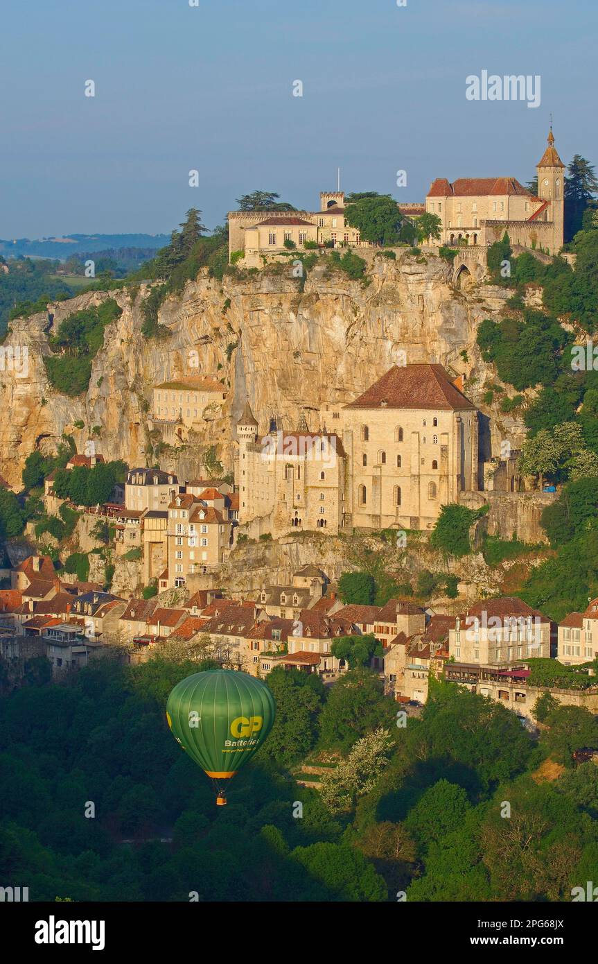 Rocamadour, Region Midi-Pyrenäen, Departement Lot, Frankreich Stockfoto