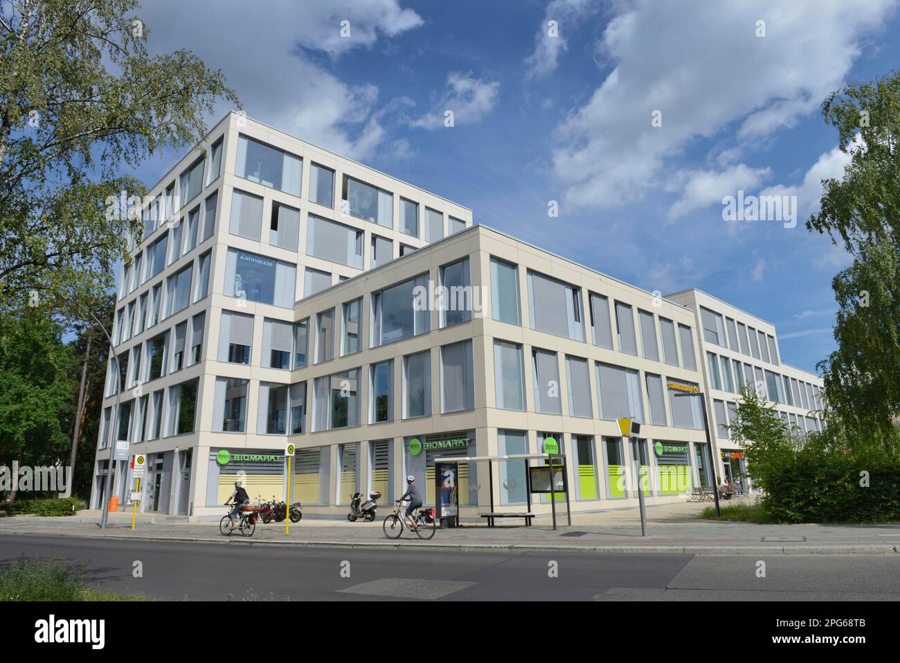 Neues Entwicklungsgebiet Fuenf Morgen, Clayallee, Dahlem, Steglitz-Zehlendorf, Berlin, Deutschland Stockfoto