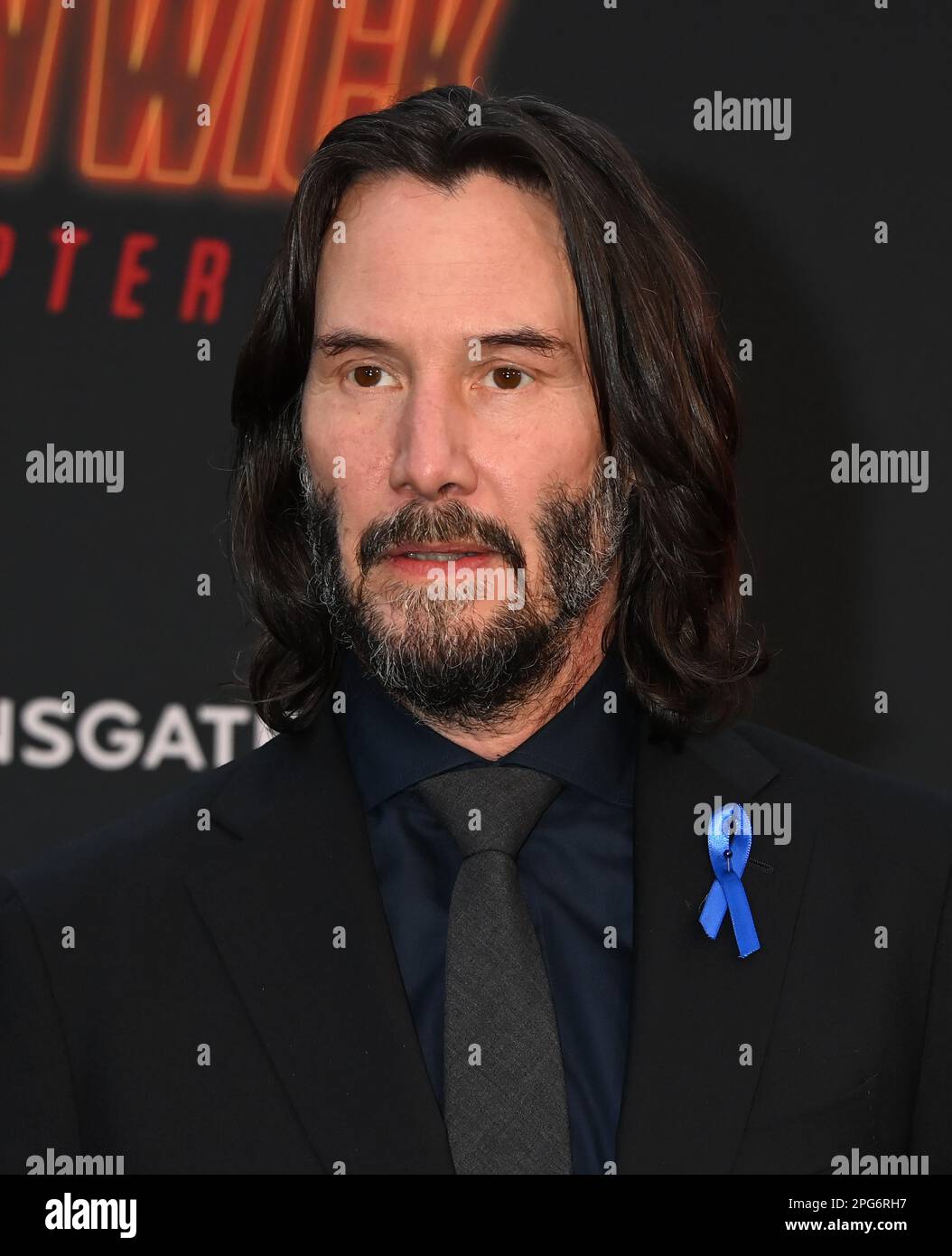 Hollywood, Kalifornien. Am 20. März 2023 landet Keanu Reeves auf der Premiere von Lionsgate "John Wick: Chapter 4" in Los Angeles, die am 20. März 2023 im TCL Chinese Theatre in Hollywood, Kalifornien, stattfindet. © Tammie Arroyo / AFF-USA.com Stockfoto