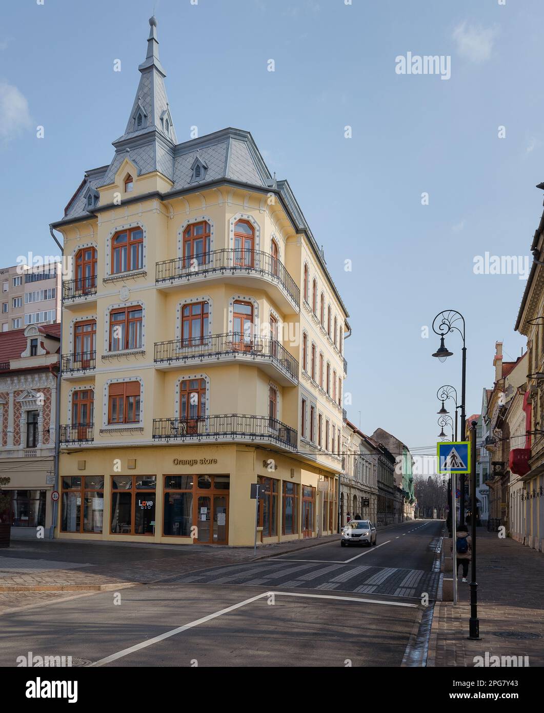 Oradea Nagyvárad City ​​landscape Stockfoto