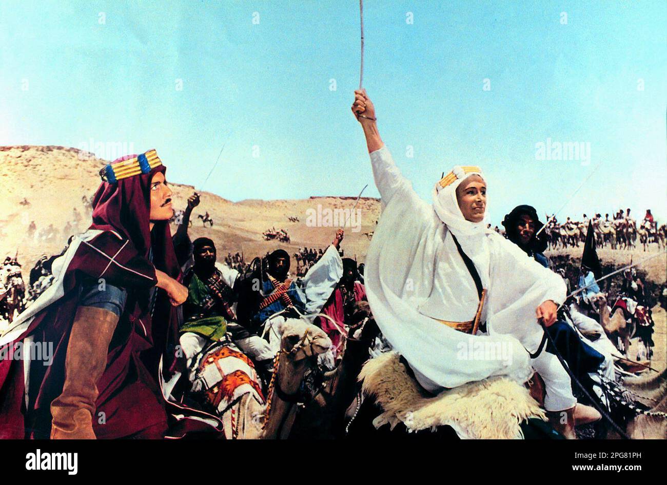 Lawrence von Arabien Omar Sharif & Peter O'Toole Stockfoto