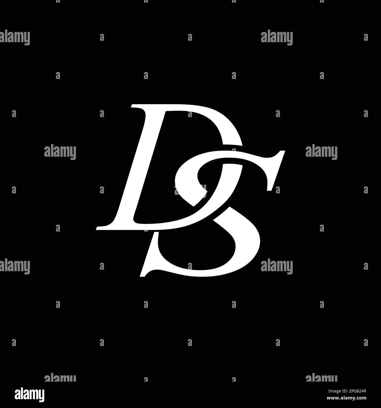 Buchstabenlogo, abstraktes Logo, Monogramm-Logo, einfaches Logo, modernes Logo und minimalistisches Logo. Dieses Logo kann für Unternehmen, Websites und den Druck verwendet werden Stock Vektor