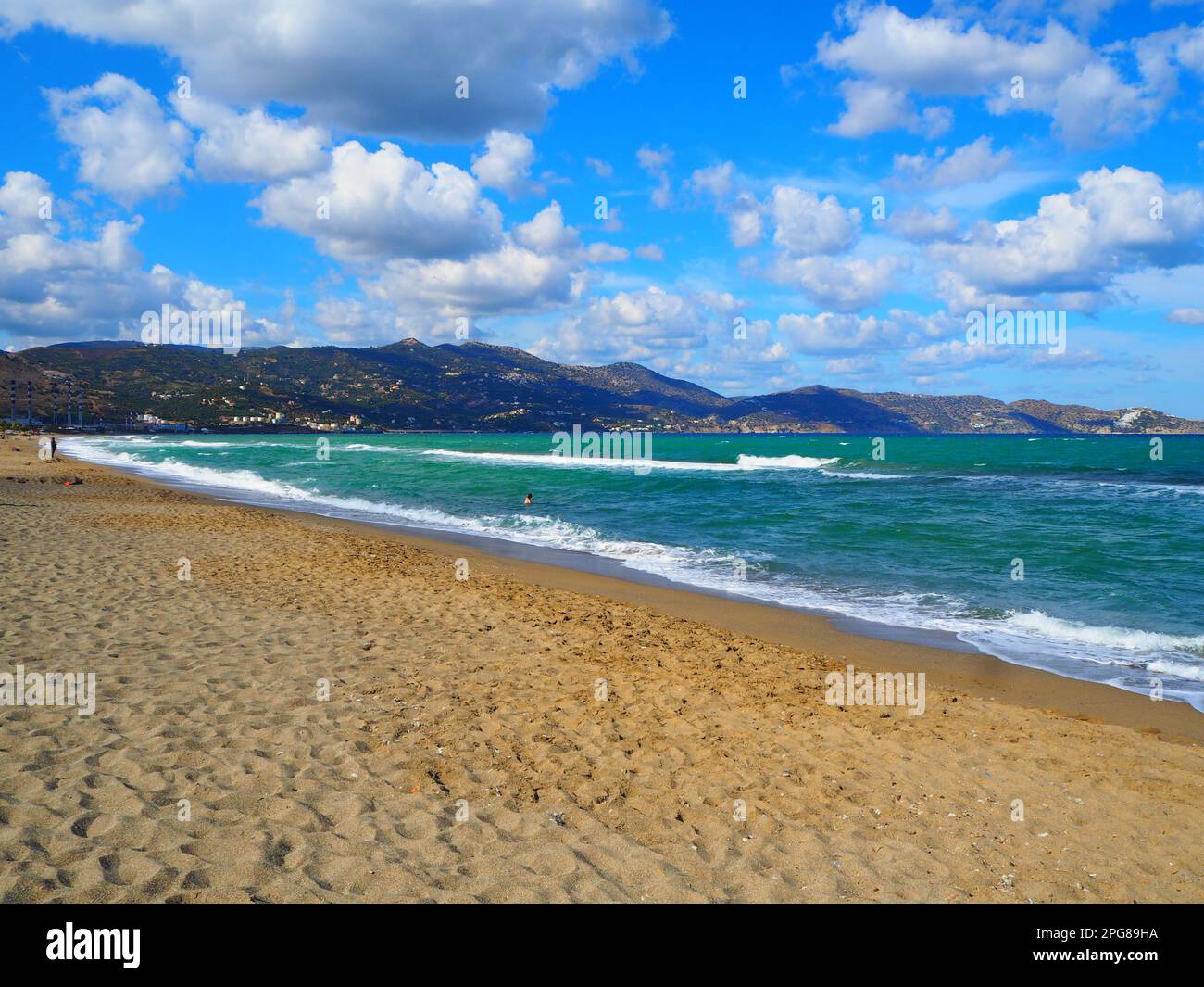 Kreta auf einem Roadtrip, Mittelmeer, Reisen Sie Griechenland Stockfoto