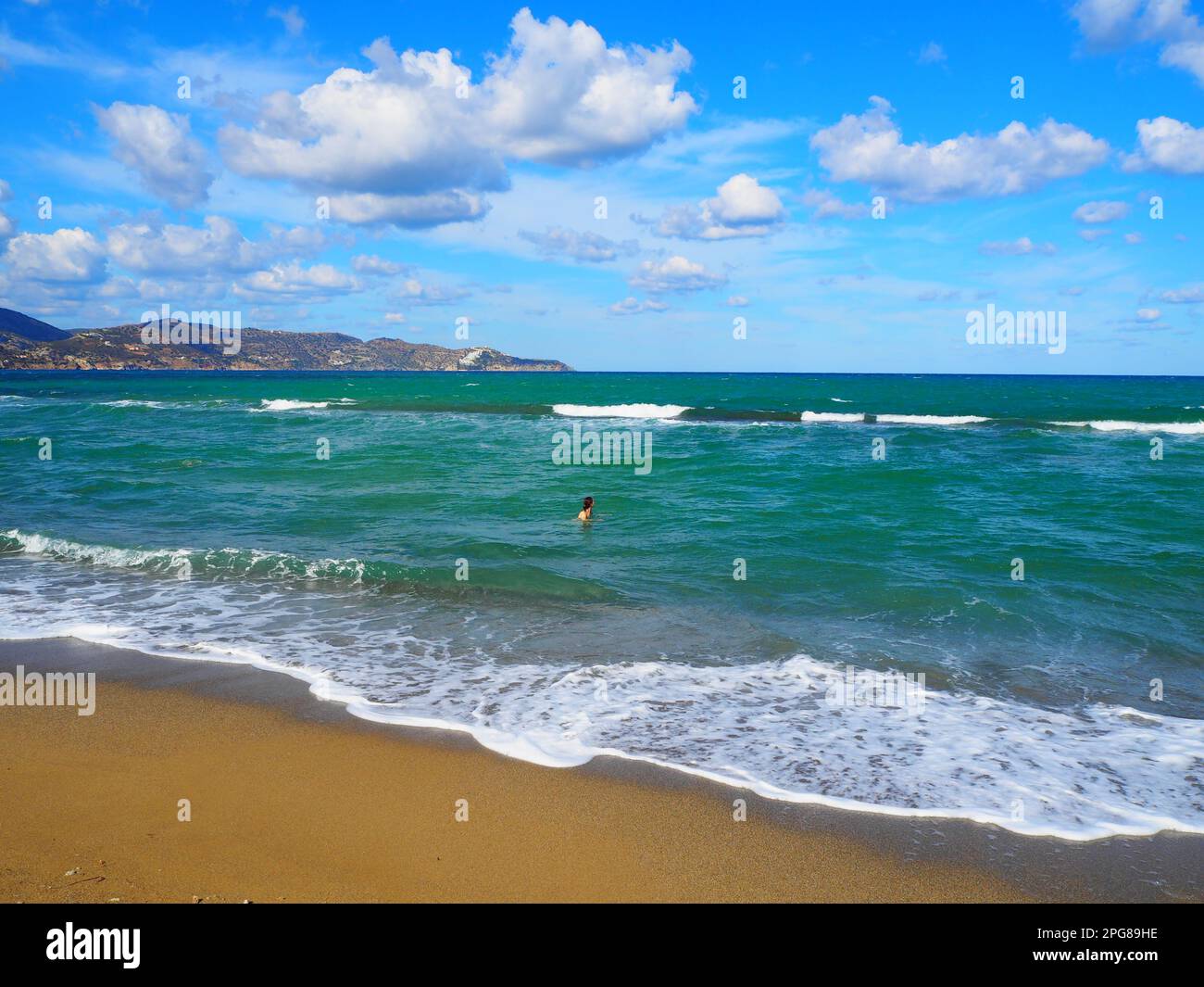 Kreta auf einem Roadtrip, Mittelmeer, Reisen Sie Griechenland Stockfoto