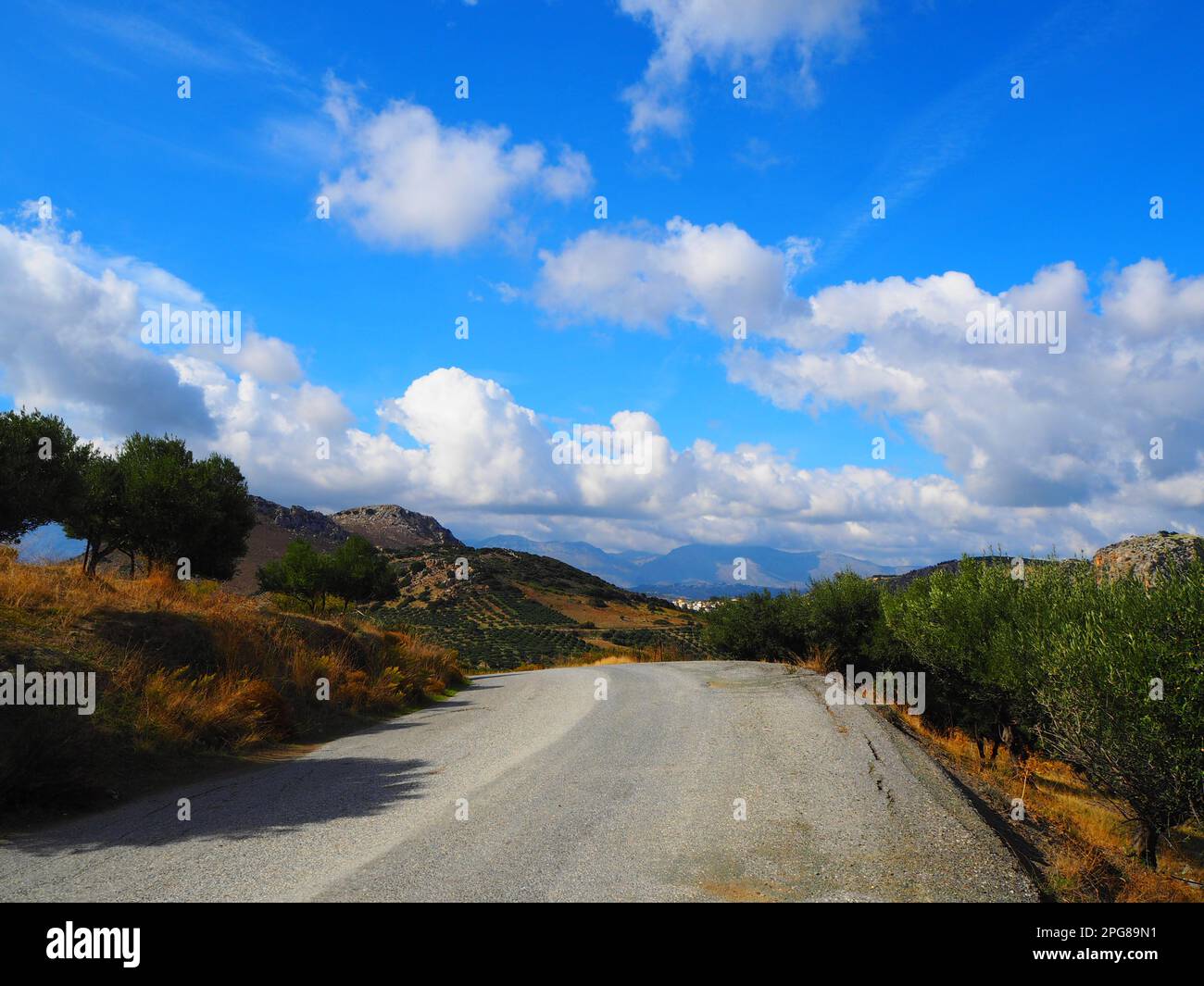 Kreta auf einem Roadtrip, Mittelmeer, Reisen Sie Griechenland Stockfoto