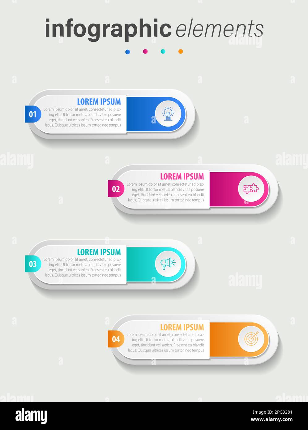 Geschäftlicher Daten Visualisierung. Prozessablauf. Abstrakte Elemente der Grafik, Diagramm mit den Schritten, Optionen, Teile oder Prozesse. Vector Business Template für Stock Vektor