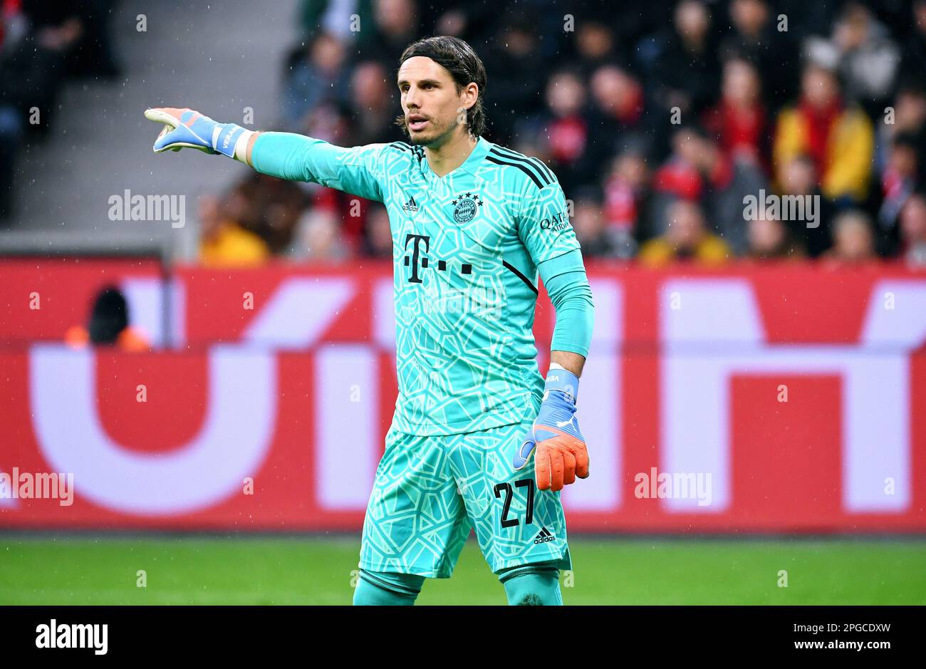 Bundesliga, BayArena Leverkusen; Bayer Leverkusen gegen Bayern München; Stockfoto