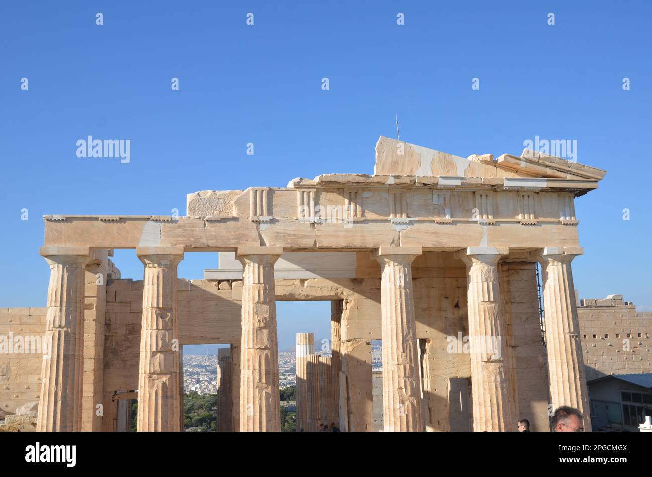 Griechenland, Athen, Akropolis, Parthenon Stockfoto