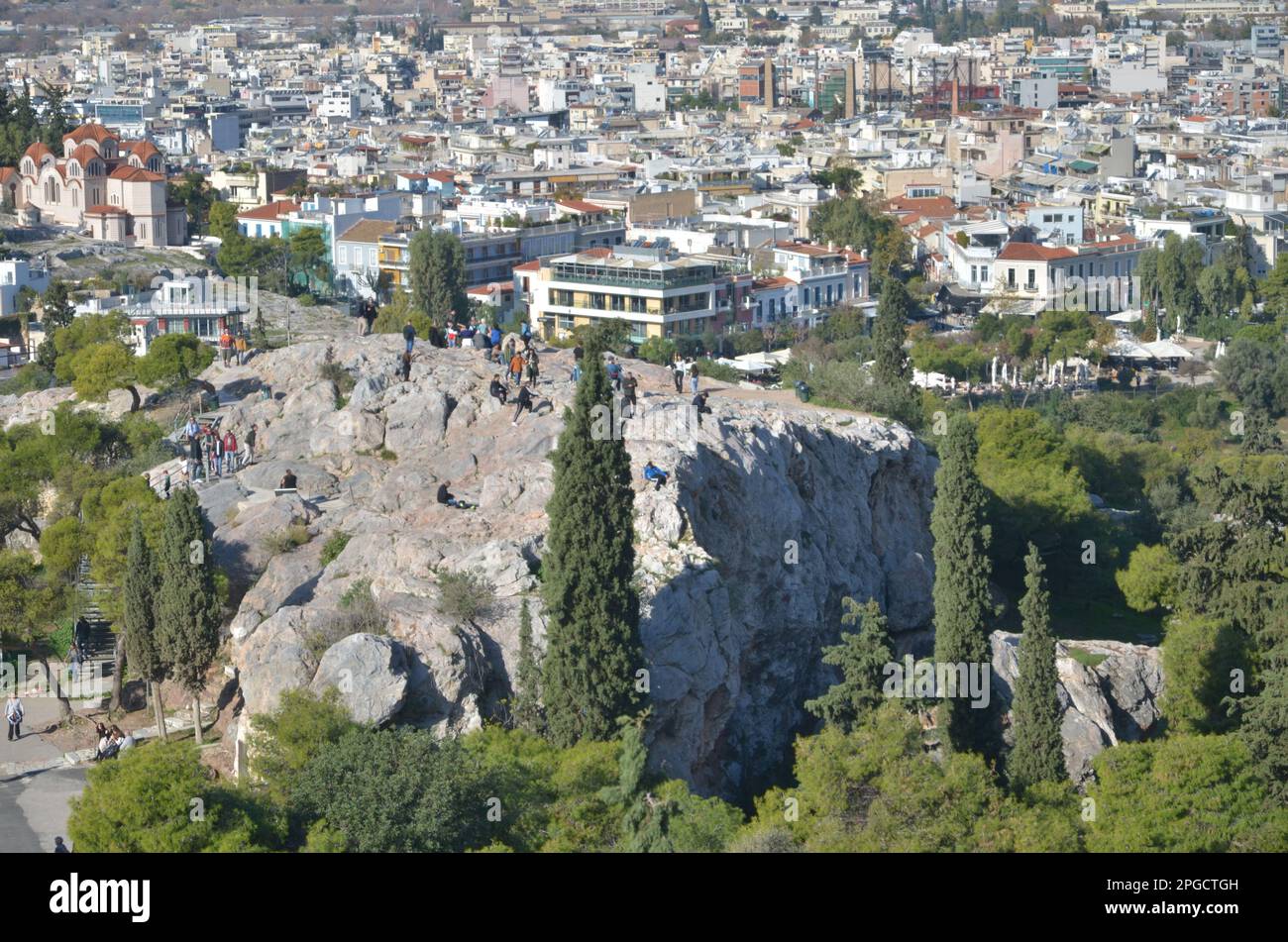 Griechenland, Athen, Akropolis, Parthenon Stockfoto
