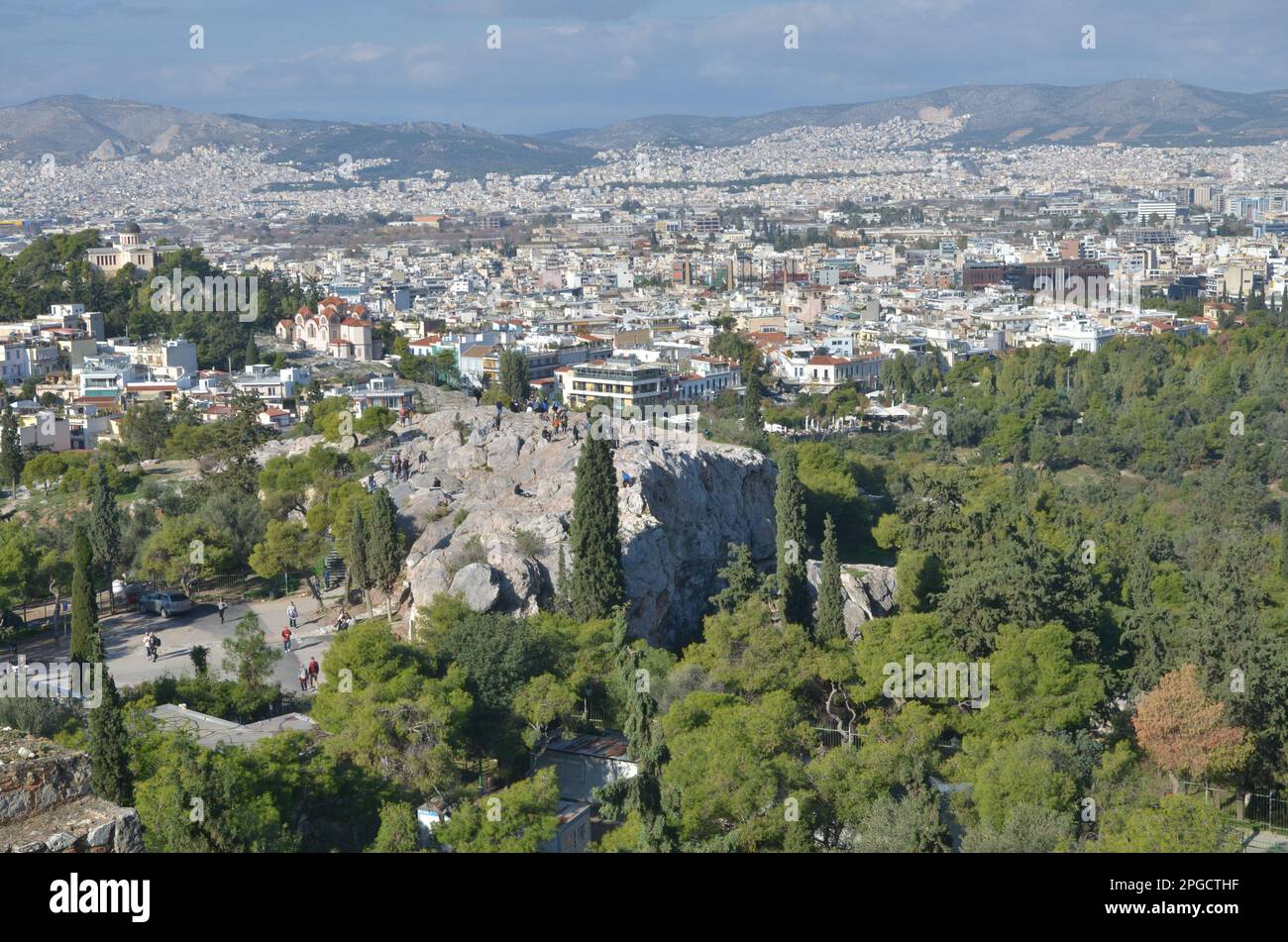 Griechenland, Athen, Akropolis, Parthenon Stockfoto