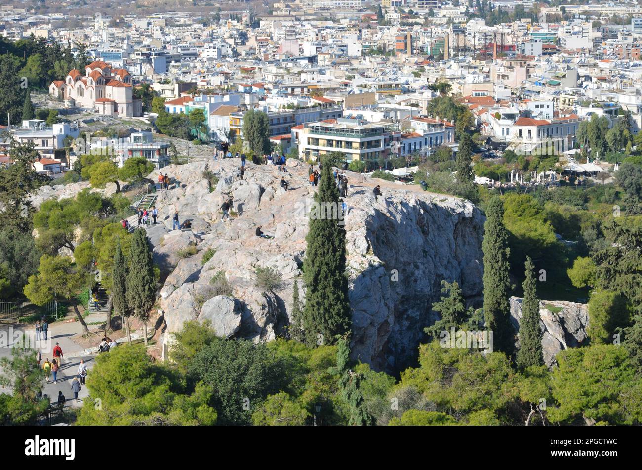 Griechenland, Athen, Akropolis, Parthenon Stockfoto