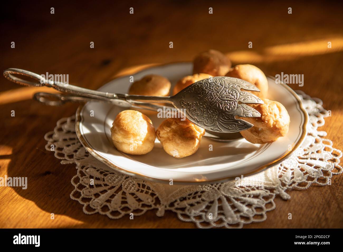 Backwaren-Vintage-Look Stockfoto