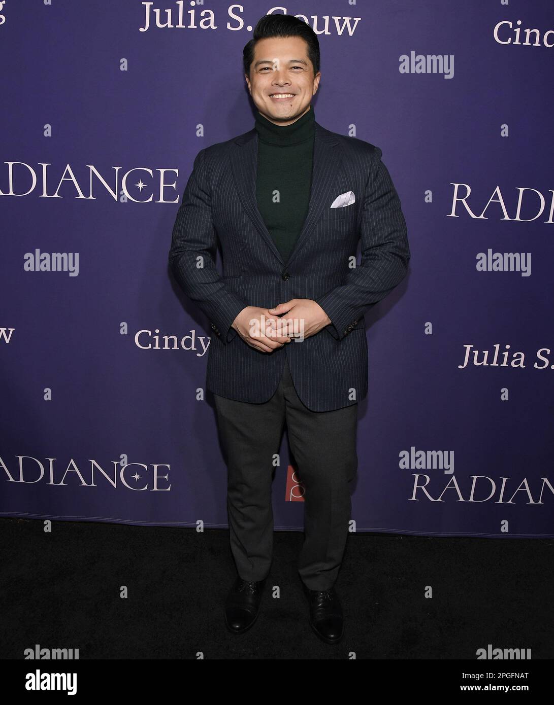 Los Angeles, USA. 21. März 2023. Vincent Rodriguez III at the CAPE präsentiert AM Dienstag, den 21. März 2023, IM Ebell Club von Los Angeles in Los Angeles, Kalifornien, eine GLANZGALA. (Foto: Sthanlee B. Mirador/Sipa USA) Guthaben: SIPA US/Alamy Live News Stockfoto