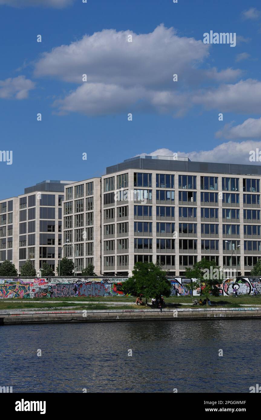 Zalando, Mühlenstraße, Friedrichshain, Berlin, Deutschland Stockfoto