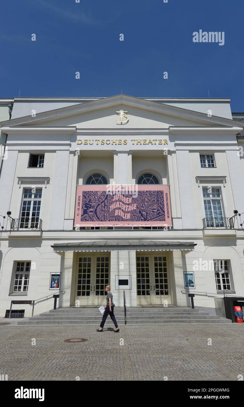 Deutsches Theater, Schumannstraße, Mitte, Berlin, Deutschland Stockfoto