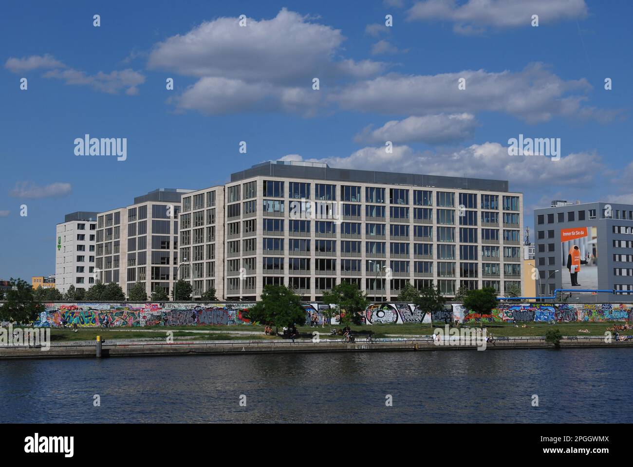 Zalando, Mühlenstraße, Friedrichshain, Berlin, Deutschland Stockfoto
