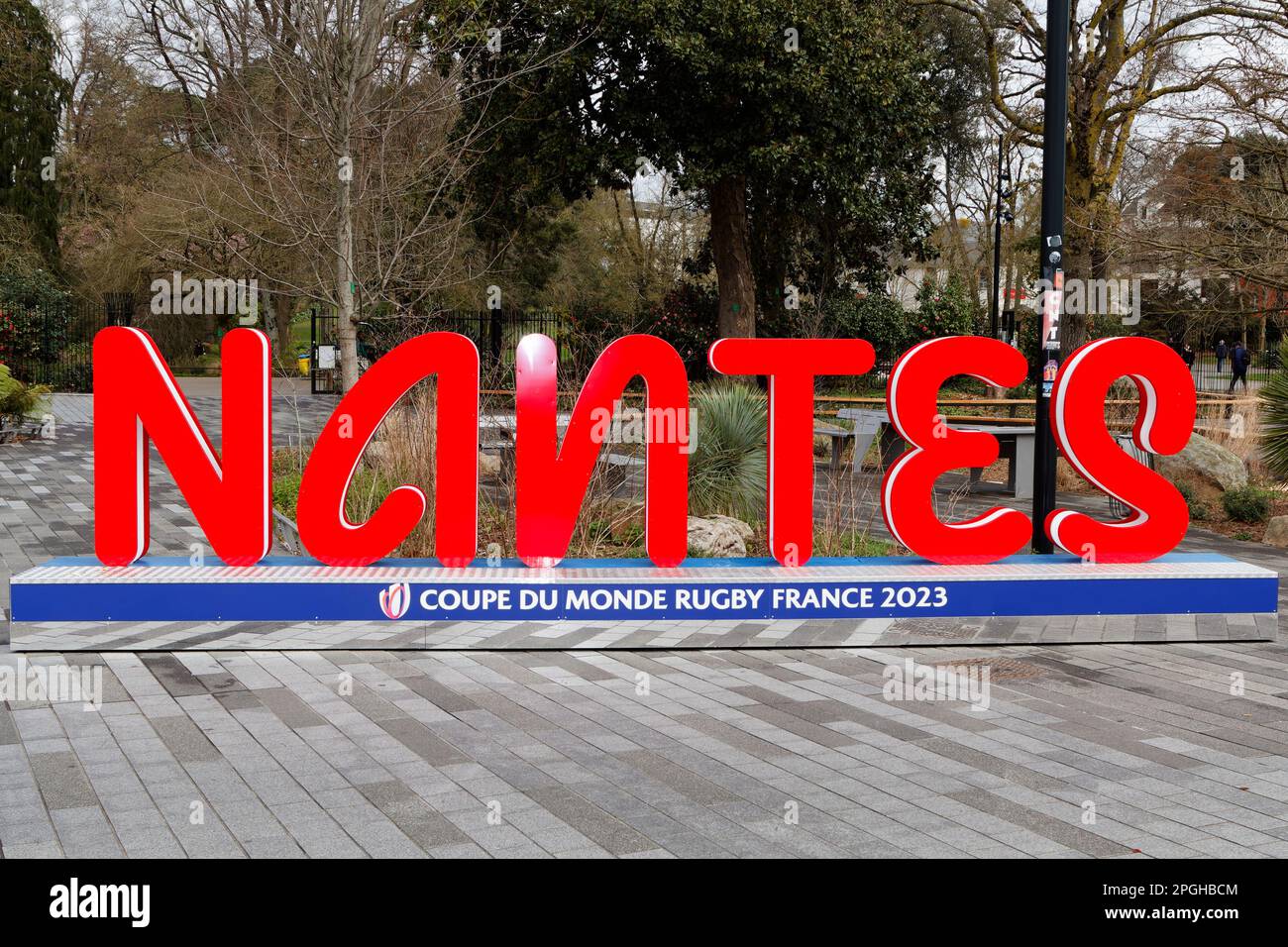 Nantes - Rugby-Weltmeisterschaft 2023 Stockfoto