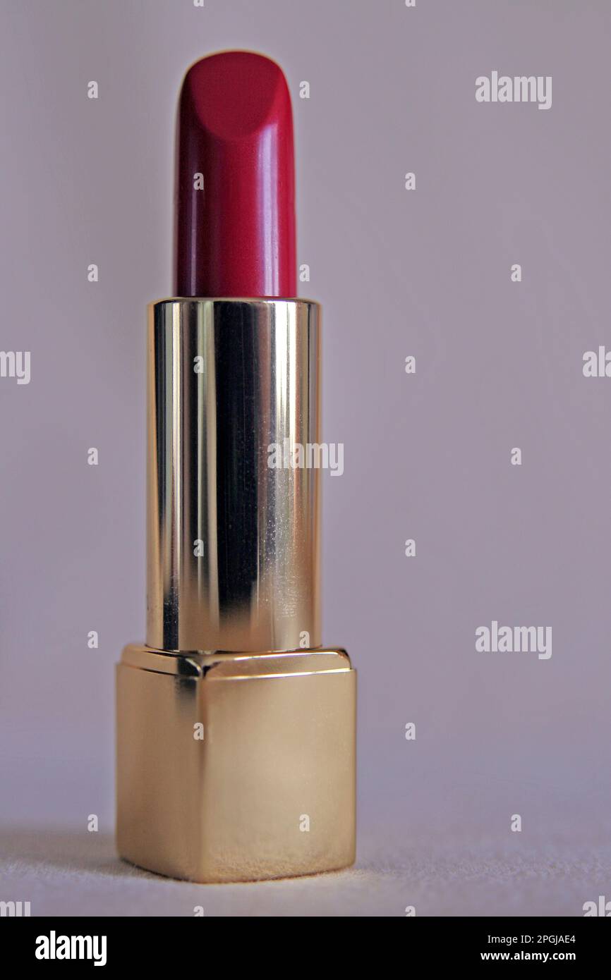 Roter Lippenstift Stockfoto