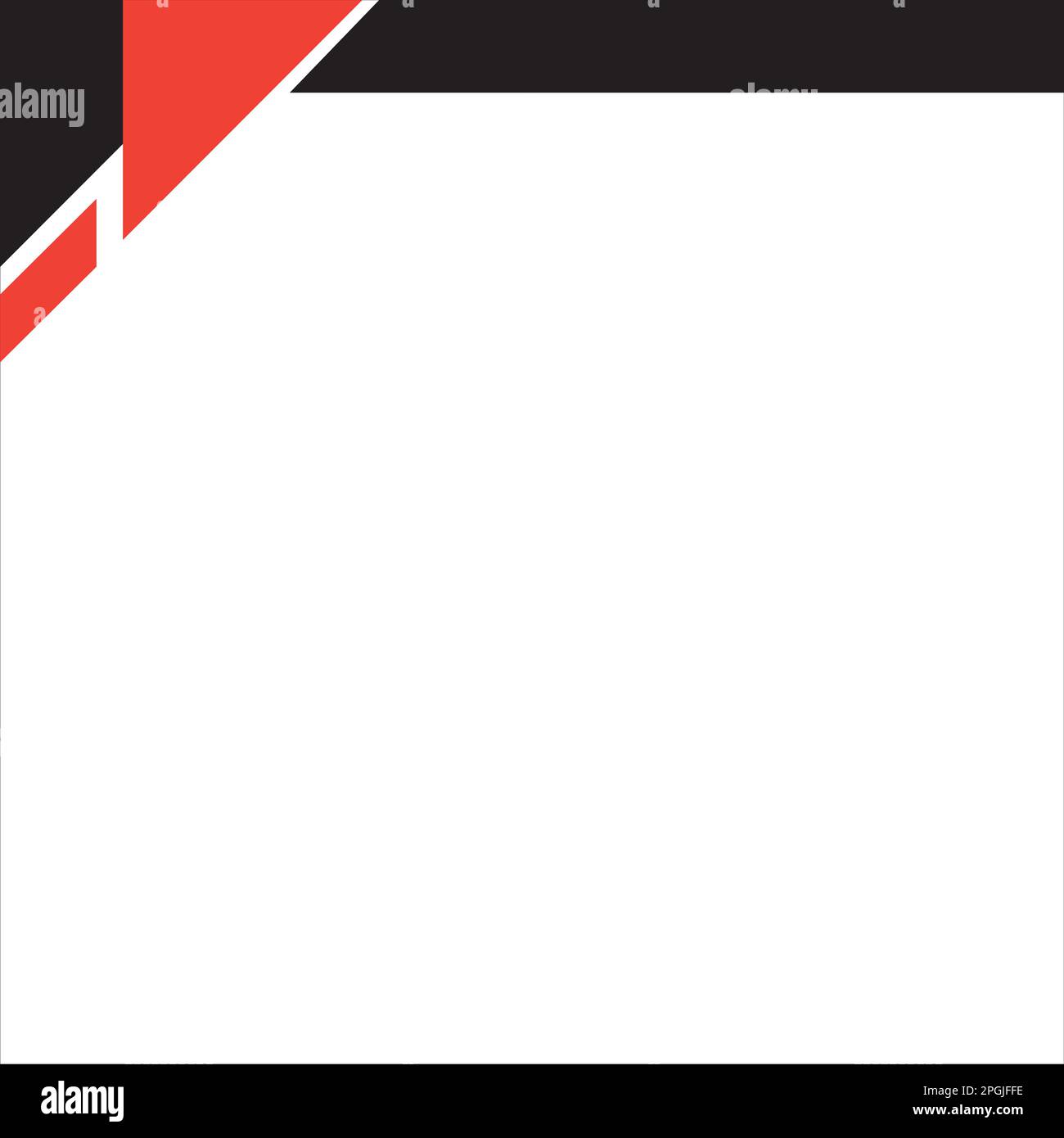 Business Corner Für Briefkopfpapier Stockfoto