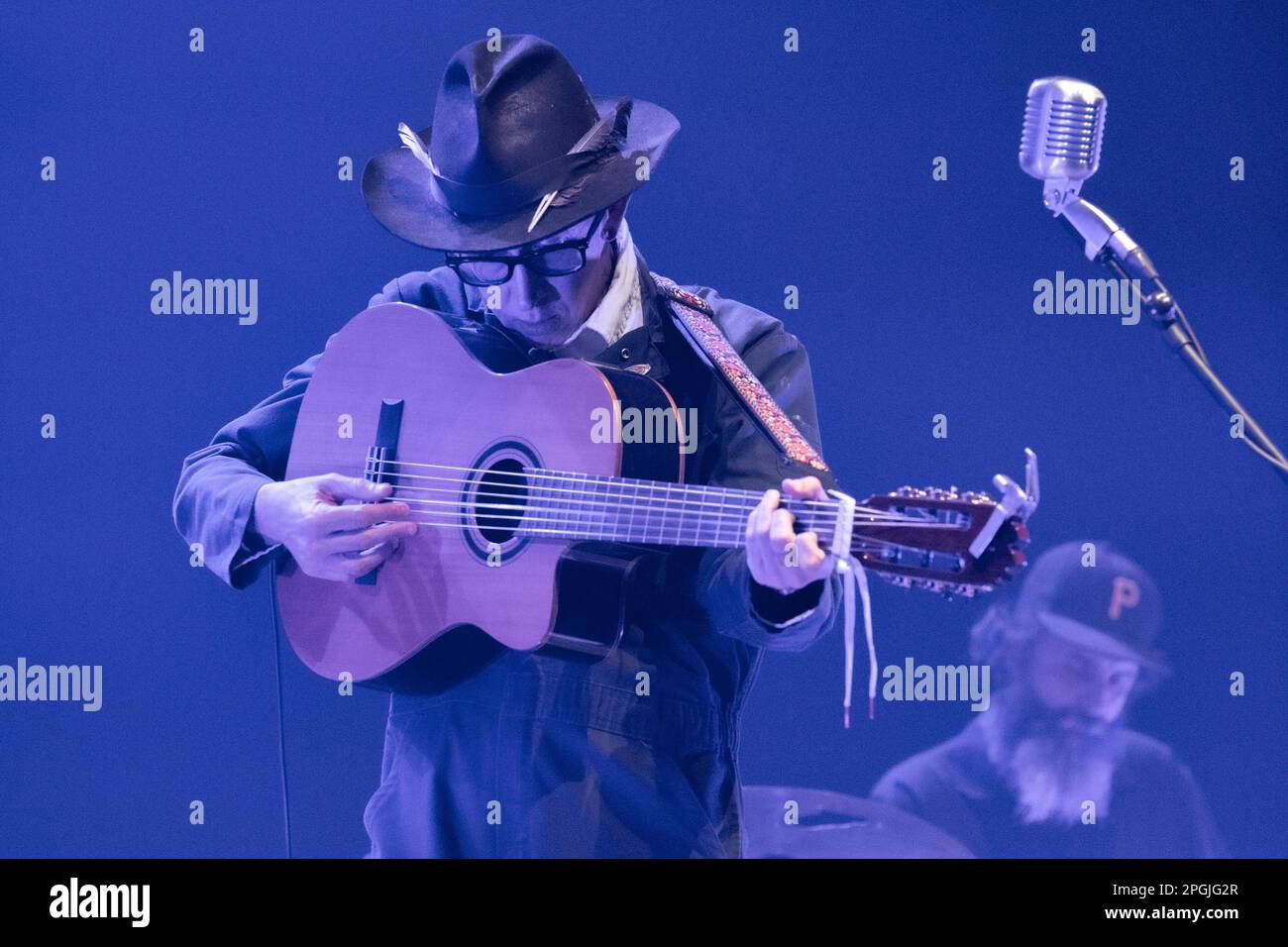 Pesaro, Italien. 22. März 2023. Micah P. Hinson Kredit: Unabhängige Fotoagentur/Alamy Live News Stockfoto