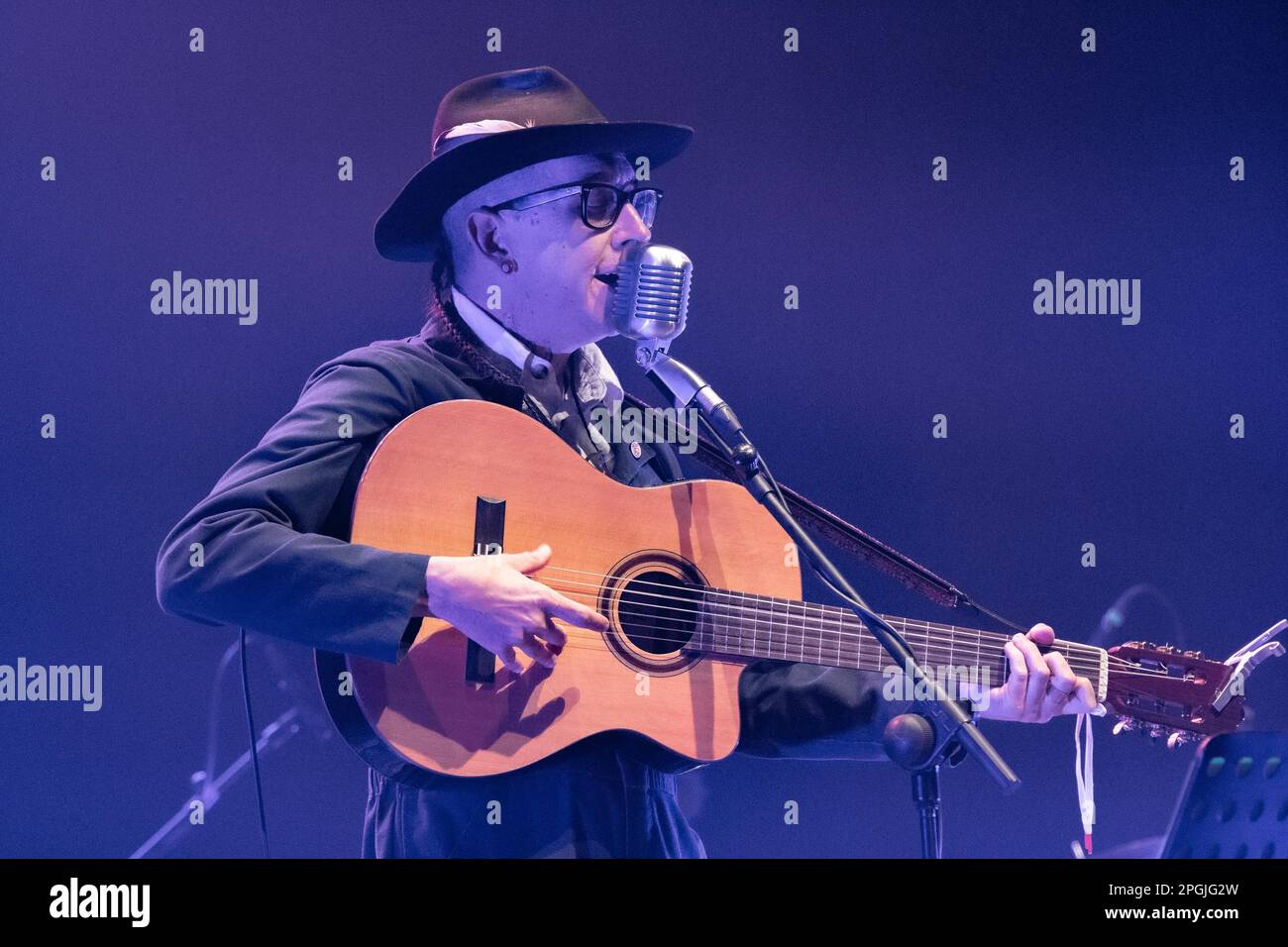 Pesaro, Italien. 22. März 2023. Micah P. Hinson Kredit: Unabhängige Fotoagentur/Alamy Live News Stockfoto