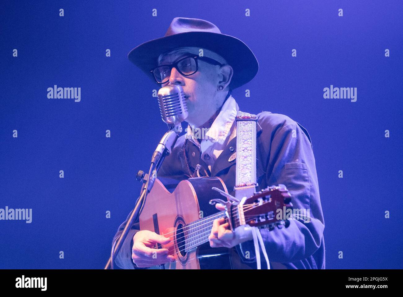 Pesaro, Italien. 22. März 2023. Micah P. Hinson Kredit: Unabhängige Fotoagentur/Alamy Live News Stockfoto