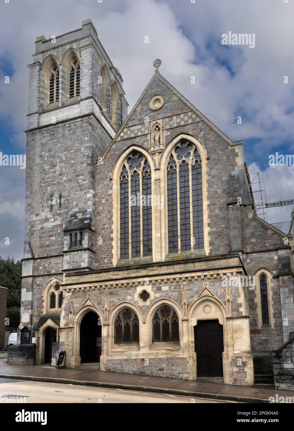 Die Heilige Herzkirche, South Street, Exeter, Devon, England, UK Stockfoto