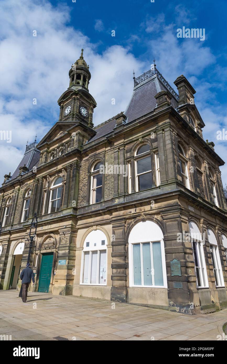 Buxton Town Hall im Peak District in Buxton, Derbyshire Stockfoto