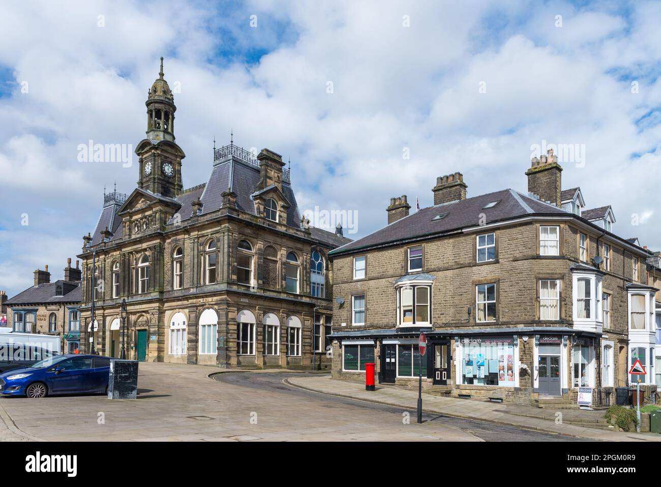 Buxton Town Hall im Peak District in Buxton, Derbyshire Stockfoto