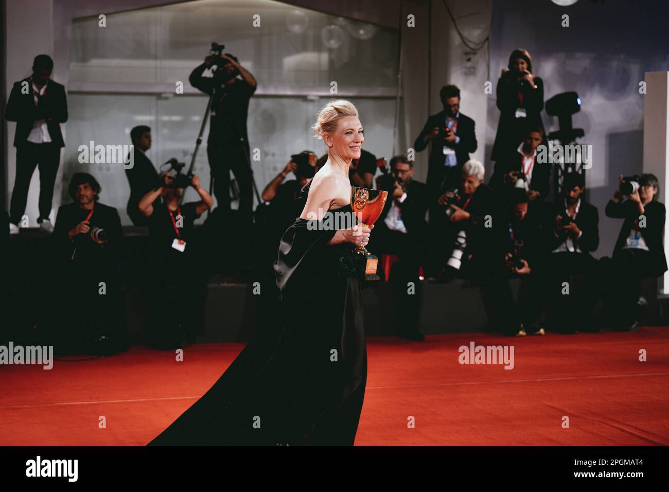 Venedig, Italien, 10. September 2022, Cate Blanchett nimmt am Venice Film Festival 2022 Teil (Fotoguthaben: Giovanna Onofri) Stockfoto