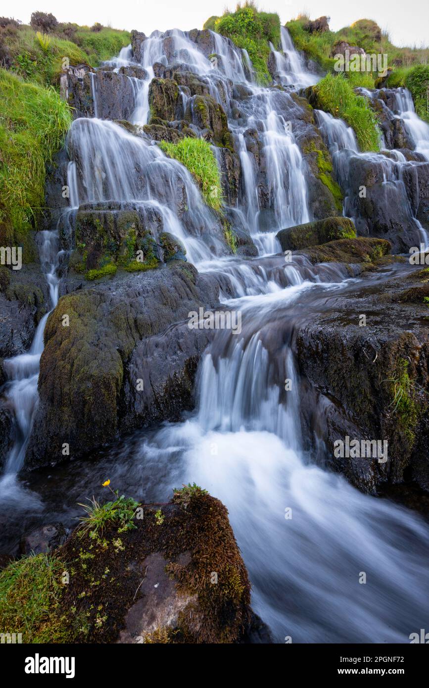 Schottland Isle of Skye Bride's Veil Falls Stockfoto