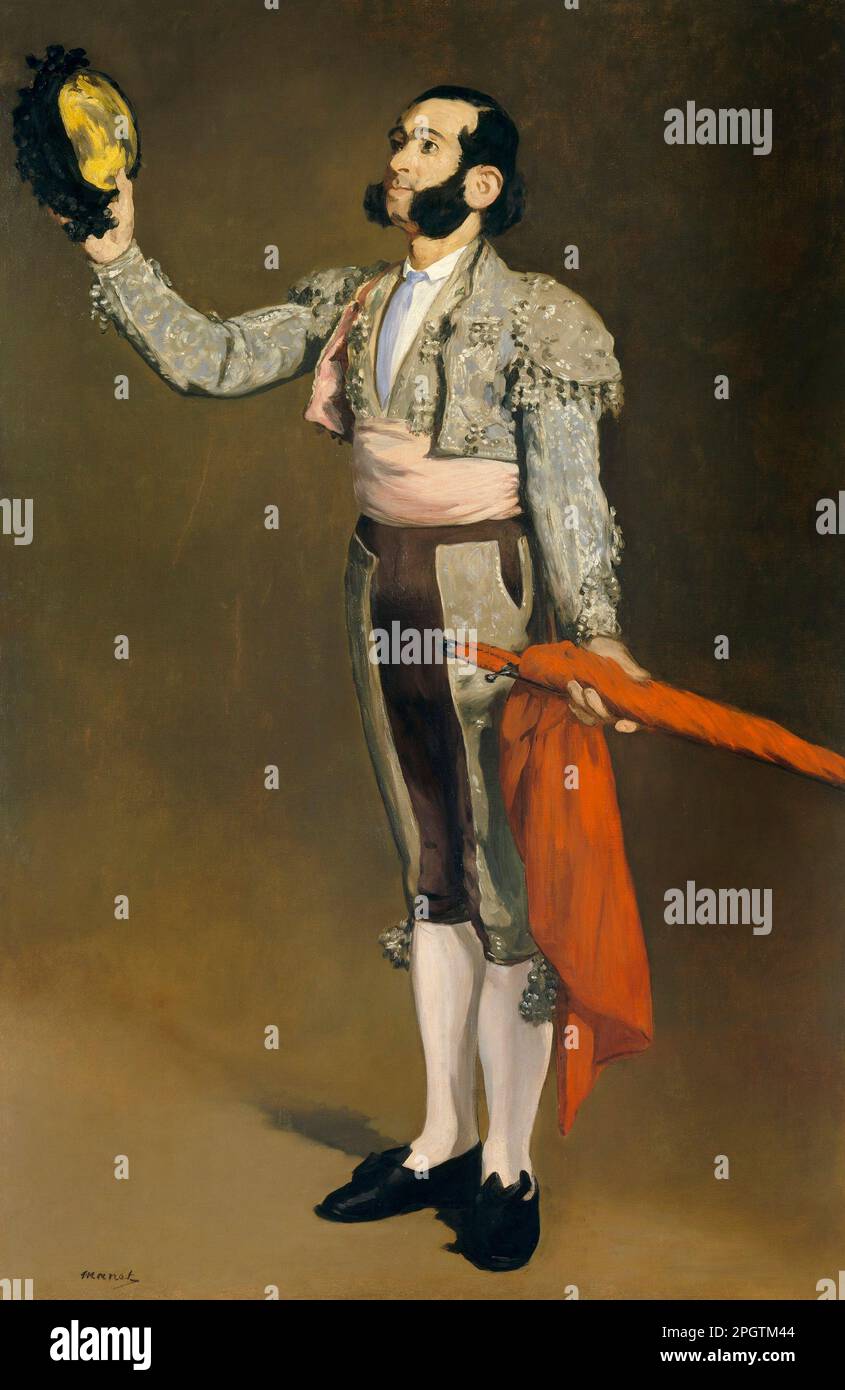 Ein Matador Saluting 1866 - 1867 ( 1,13 x 1,71 ) - Edouard Manet - MET Stockfoto