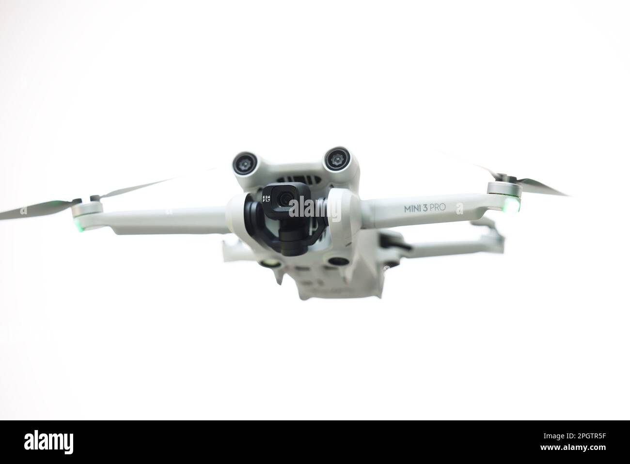 DJI Mini 3 Pro Drohne Bild von Antony Thompson - Thousand Word Media, KEIN VERKAUF, KEINE SYNDICATION. Weitere Informationen erhalten Sie von Mob: 07775556610 Web: w Stockfoto